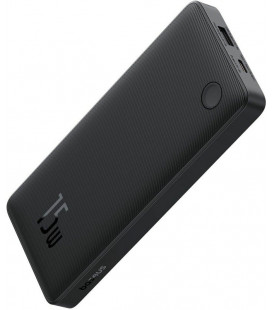 Juoda Išorinė baterija Power Bank 15W 10000mAh "Baseus Airpow Lite"