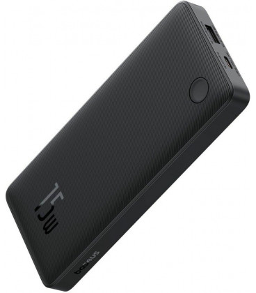 Juoda Išorinė baterija Power Bank 15W 10000mAh "Baseus Airpow Lite"
