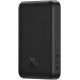 Juoda Išorinė baterija Power Bank 20W 10000mAh "Baseus Magnetic Mini Air"