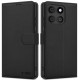 Matinis juodas atverčiamas dėklas Motorola Edge 60 / 60 Fusion telefonui "Tech-Protect Wallet"