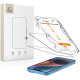 Apsauginis grūdintas stiklas Apple iPhone 13 / 13 Pro / 14 / 16E telefonui "Tech-Protect Quick Set+ 2-Pack"