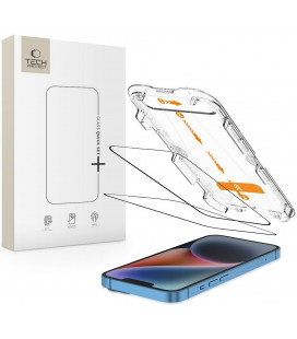 Apsauginis grūdintas stiklas Apple iPhone 13 / 13 Pro / 14 / 16E telefonui "Tech-Protect Quick Set+ 2-Pack"
