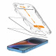 Apsauginis grūdintas stiklas Apple iPhone 13 / 13 Pro / 14 / 16E telefonui "Tech-Protect Quick Set+ 2-Pack"