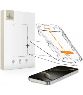 Apsauginis grūdintas stiklas Apple iPhone 16 Pro telefonui "Tech-Protect Quick Set+ 2-Pack"
