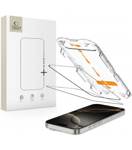Apsauginis grūdintas stiklas Apple iPhone 16 Pro Max telefonui "Tech-Protect Quick Set+ 2-Pack"
