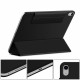 Juodas atverčiamas dėklas Apple iPad Air 13” 1 / 2 / 2024-2025 planšetei "Tech-Protect Smartcase Magnetic"