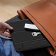 Juodas atverčiamas dėklas Apple iPad Air 13” 1 / 2 / 2024-2025 planšetei "Tech-Protect Smartcase Magnetic"