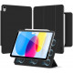 Juodas atverčiamas dėklas Apple iPad 10.9” 10 / 2022 / 11” 11 / 2025 planšetei "Tech-Protect Smartcase Magnetic"