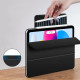 Juodas atverčiamas dėklas Apple iPad 10.9” 10 / 2022 / 11” 11 / 2025 planšetei "Tech-Protect Smartcase Magnetic"