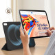 Juodas atverčiamas dėklas Apple iPad 10.9” 10 / 2022 / 11” 11 / 2025 planšetei "Tech-Protect Smartcase Magnetic"