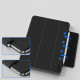 Juodas atverčiamas dėklas Apple iPad 10.9” 10 / 2022 / 11” 11 / 2025 planšetei "Tech-Protect Smartcase Magnetic"