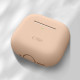 Rudas (Cafe Latte) dėklas Apple Airpods 4 ausinėms "Tech-Protect Silicone"