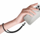 Juodas dirželis telefonui "Tech-Protect C8S Rope Wrist Strap"