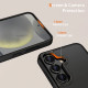 Matinis juodas dėklas Motorola Edge 60 Fusion telefonui "Tech-Protect Magmat"