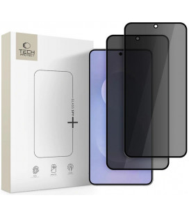 (Privacy) apsauginis grūdintas stiklas Samsung Galaxy S25 Edge telefonui "Tech-Protect Glass Spy+ 2-Pack"