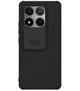 Juodas dėklas Xiaomi 14T telefonui "Nillkin CamShield Pro Hard"