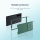 Juodas dėklas Samsung Galaxy S23 Ultra telefonui "Nillkin CamShield Pro Hard"