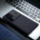 Juodas dėklas Samsung Galaxy S23 Ultra telefonui "Nillkin CamShield Pro Hard"