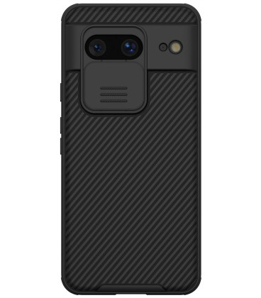 Juodas dėklas Google Pixel 8 telefonui "Nillkin CamShield Pro Hard"