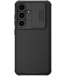 Juodas dėklas Samsung Galaxy S24 telefonui "Nillkin CamShield Pro Magnetic Hard"