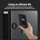 Juodas dėklas Samsung Galaxy S24 telefonui "Nillkin CamShield Pro Magnetic Hard"