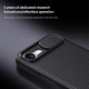 Juodas dėklas Apple iPhone 16E telefonui "Nillkin CamShield Pro Hard"