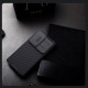 Juodas dėklas Samsung Galaxy S25 Ultra telefonui "Nillkin CamShield Pro Magnetic Hard"
