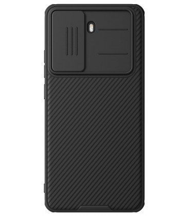 Juodas dėklas Poco X7 Pro 5G telefonui "Nillkin CamShield Pro Magnetic Hard"