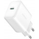Baltas 1xUSB-C PD 30W QC SFC pakrovėjas "Joyroom JR-TCF24"