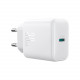 Baltas 1xUSB-C PD 30W QC SFC pakrovėjas "Joyroom JR-TCF24"