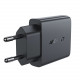 Juodas 1xUSB-C + 1xUSB-A 30W GaN PD pakrovėjas "Acefast A69 Ultra Slim"