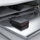 Juodas 1xUSB-C + 1xUSB-A 30W GaN PD pakrovėjas "Acefast A69 Ultra Slim"
