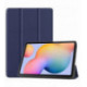 Dėklas Reach Smart Leather Lenovo Tab P12 12.7 TB370 tamsiai mėlynas