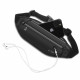 Juodas universalus dėklas ant juosmens "Tech-Protect M7 Universal Sport Waist Bag"