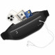 Juodas universalus dėklas ant juosmens "Tech-Protect M7 Universal Sport Waist Bag"