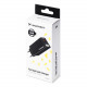 Juodas (65W / PD / QC 3.0 / GaN) 1xUSB-A + 1xUSB-C pakrovėjas "Wozinsky WWCG01"