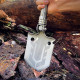 Daugiafunkcinis sulankstomas keliautojo kastuvas "Survival shovel 10-in-1"