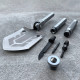 Daugiafunkcinis sulankstomas keliautojo kastuvas "Survival shovel 10-in-1"