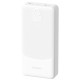 Balta išorinė baterija - 2.4A 20000mAh 2xUSB-A PowerBank "Dudao K10Pro"