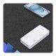 Balta išorinė baterija - 2.4A 20000mAh 2xUSB-A PowerBank "Dudao K10Pro"