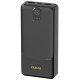Juoda išorinė baterija - 2.4A 20000mAh 2xUSB-A PowerBank "Dudao K10Pro"