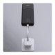 Juoda išorinė baterija - 2.4A 20000mAh 2xUSB-A PowerBank "Dudao K10Pro"