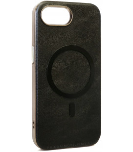 Juodas dėklas Apple iPhone 16E telefonui "Gentleman Mag Cover"
