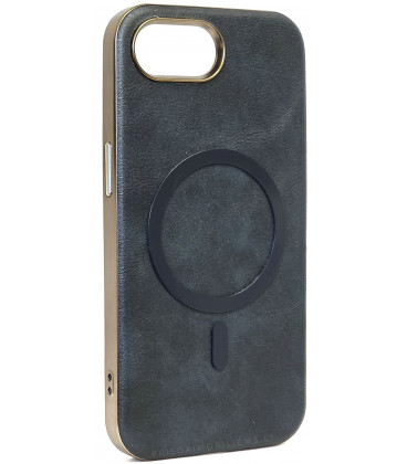 Mėlynas dėklas Apple iPhone 16E / 17E telefonui "Gentleman Mag Cover"