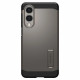Pilkas (Gunmetal) dėklas Samsung Galaxy S25 Edge telefonui "Spigen Tough Armor MAG Magsafe"