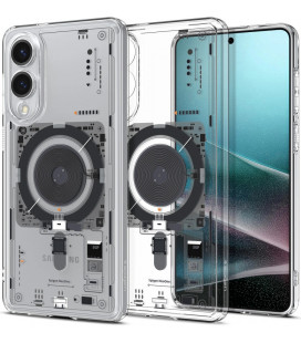 Dėklas Samsung Galaxy S25 Edge telefonui "Spigen Ultra Hybrid MAG Magsafe Zero Neo One"