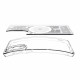 Dėklas Samsung Galaxy S25 Edge telefonui "Spigen Ultra Hybrid MAG Magsafe Zero One White"