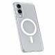 Skaidrus (Baltas) dėklas Samsung Galaxy S25 Edge telefonui "Spigen Ultra Hybrid MAG Magsafe"