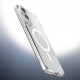 Skaidrus (Baltas) dėklas Samsung Galaxy S25 Edge telefonui "Spigen Ultra Hybrid MAG Magsafe"