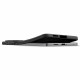 Matinis juodas dėklas Samsung Galaxy S25 Edge telefonui "Spigen Liquid Air"